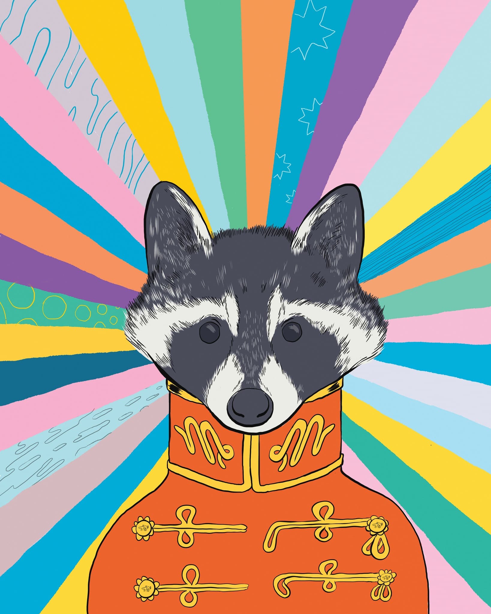 Rocco, el mapache de Strange